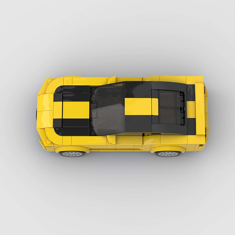 Sports Car Building Block Toy – Small Particle Assembly for Kids