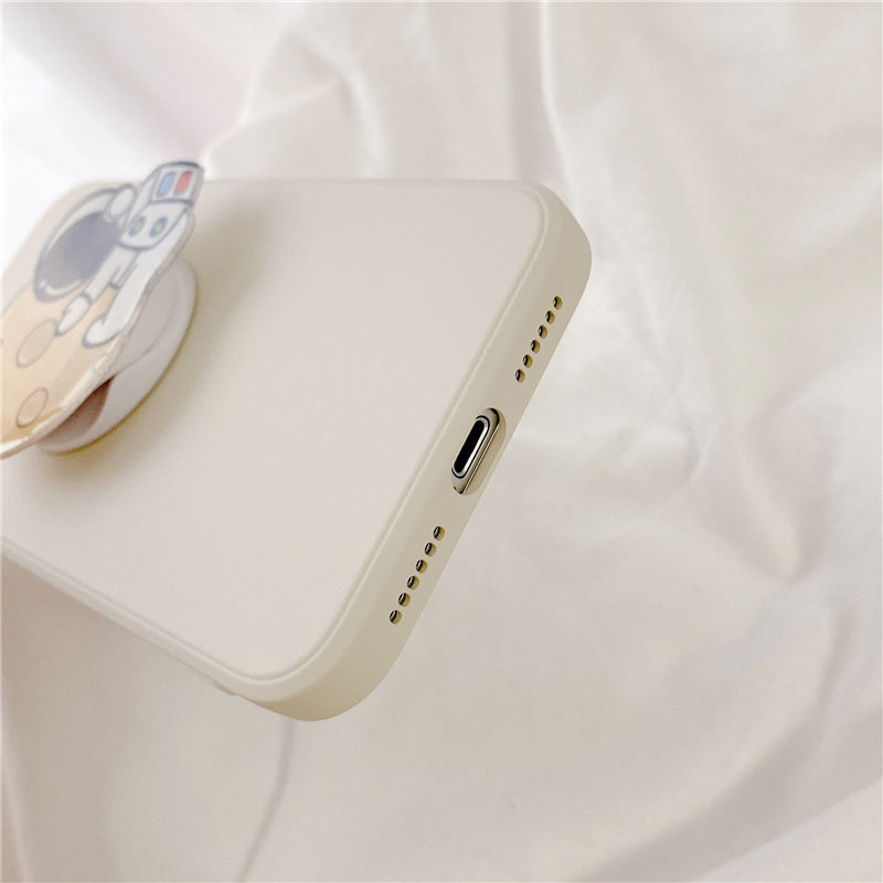 Mobile Phone Case Astronaut Holder Liquid Silicone