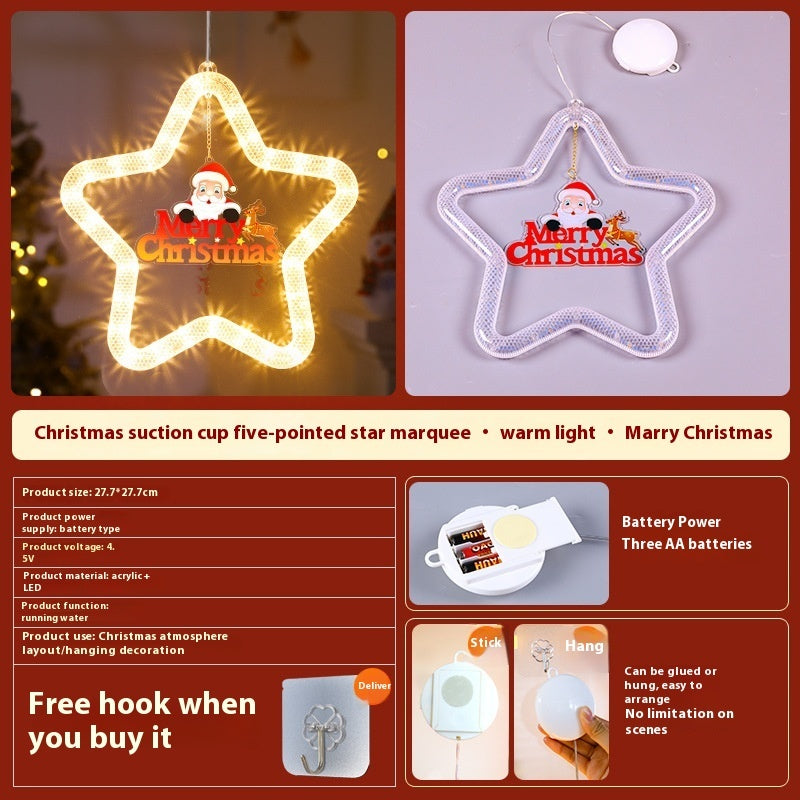 LED Star Christmas Pendant Lights