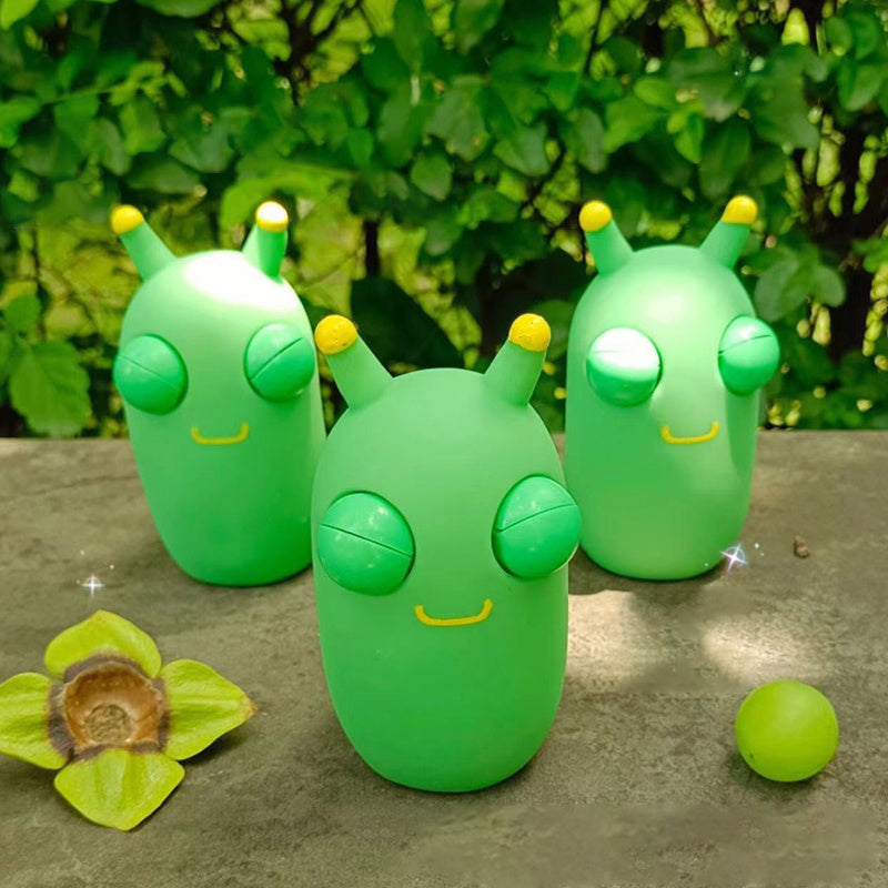 Eye-Popping Caterpillar Squeeze Toy – Fun Decompression Prank