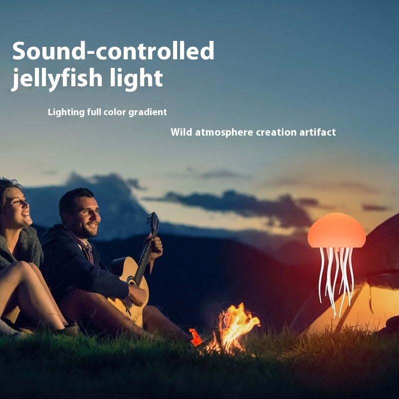 LED Jellyfish Mood Lamp - Smart Portable Night Light