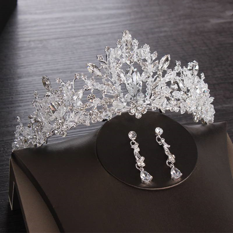 Bridal Tiara White Wedding Dress Birthday