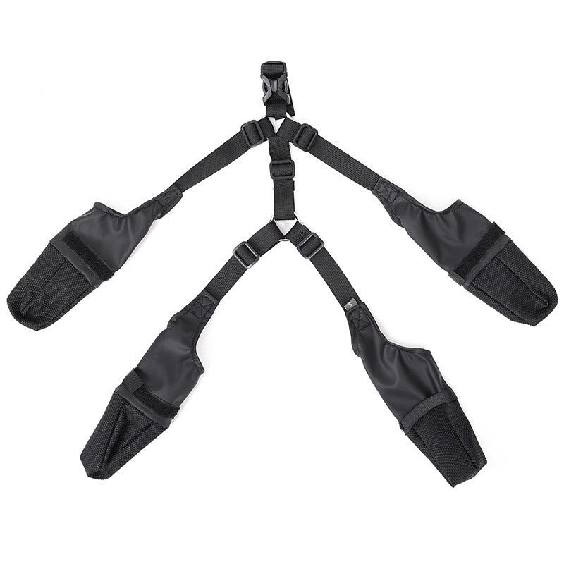 Waterproof Adjustable Dog Boots – Breathable, Soft Paws Protector