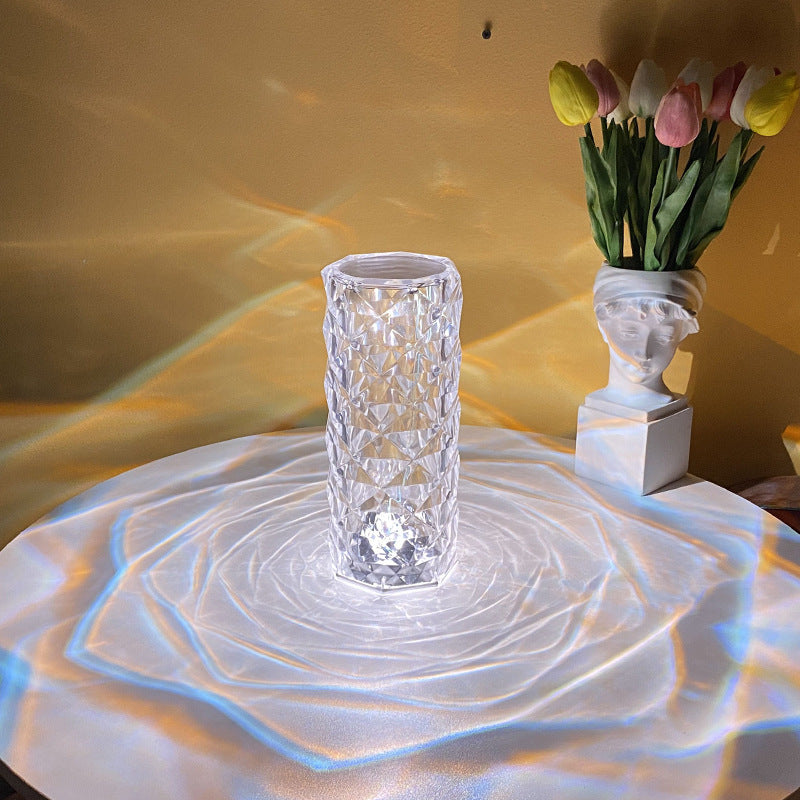 Romantic LED Rose Table Lamp
