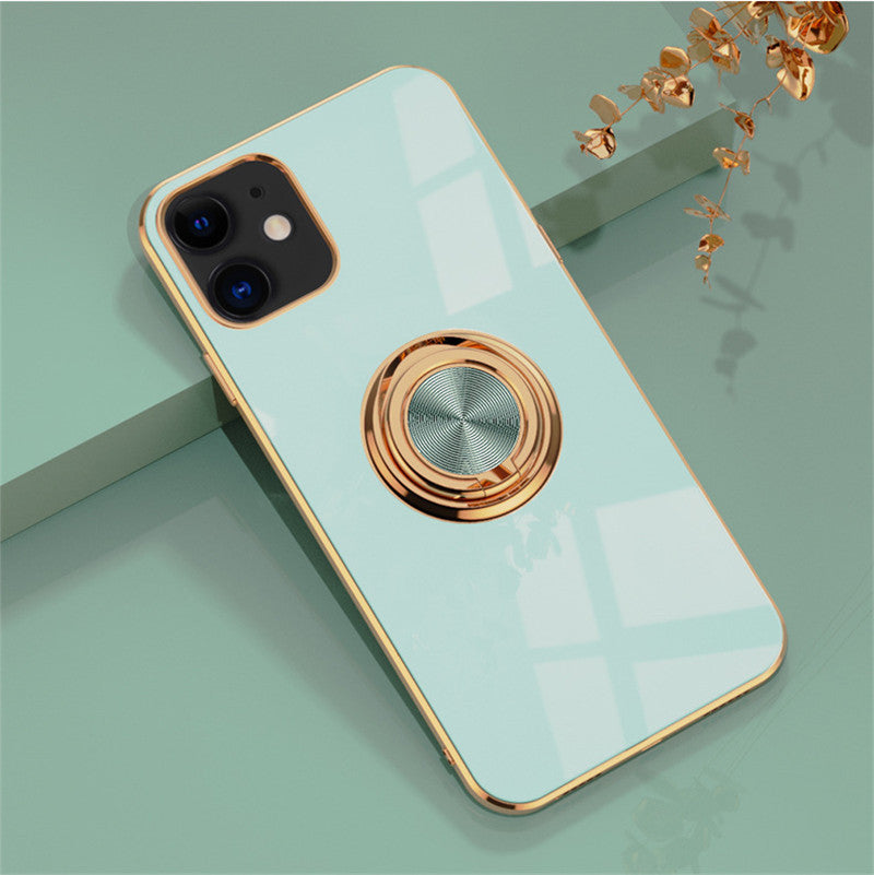 Luxury Silicone Plating Case for iPhone 11/12 Series