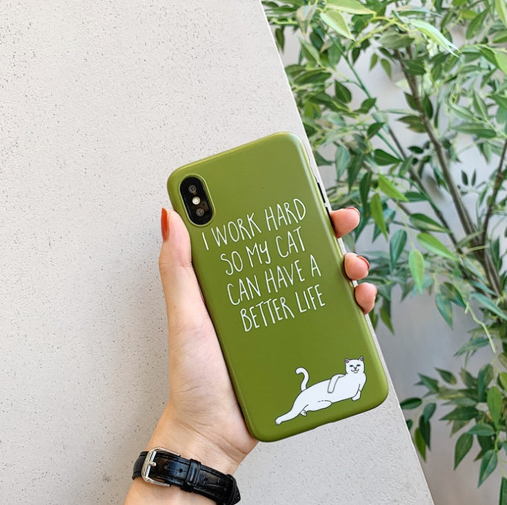 Cartoon Giraffe TPU Silicone Phone Case for iPhone