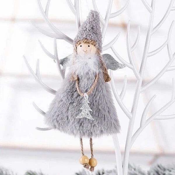 Christmas plush angel decorations