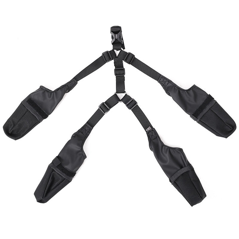 Waterproof Adjustable Dog Boots – Breathable, Soft Paws Protector