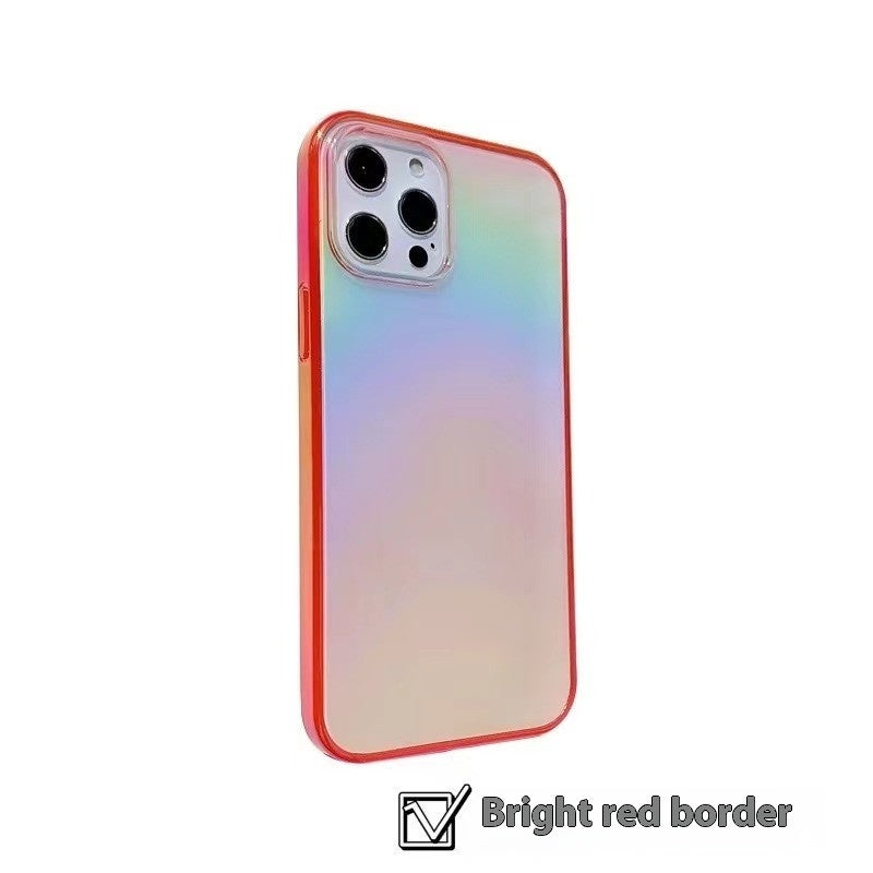 Creative Colorful Transparent 2-in-1 Phone Case