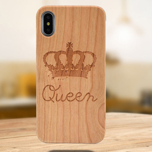 Wooden mobile phone case