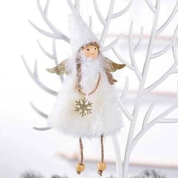 Christmas plush angel decorations
