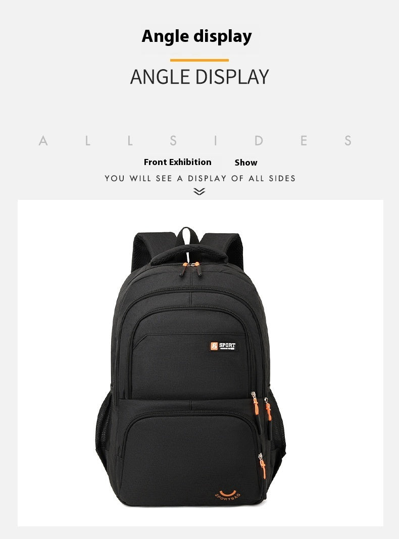 Men's Large Capacity Outdoor Casual Schoolbag