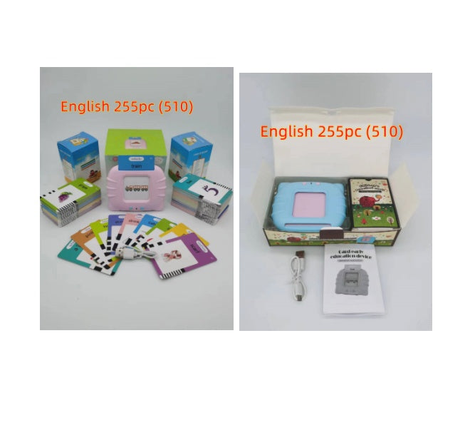 Early Learning English Card Machine – Educational Toy for Kids