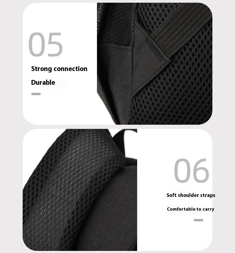 Men's Large Capacity Outdoor Casual Schoolbag