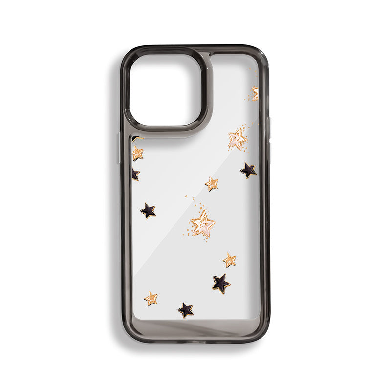 Simple Doodle Lucky Star Phone Case Acrylic Hard