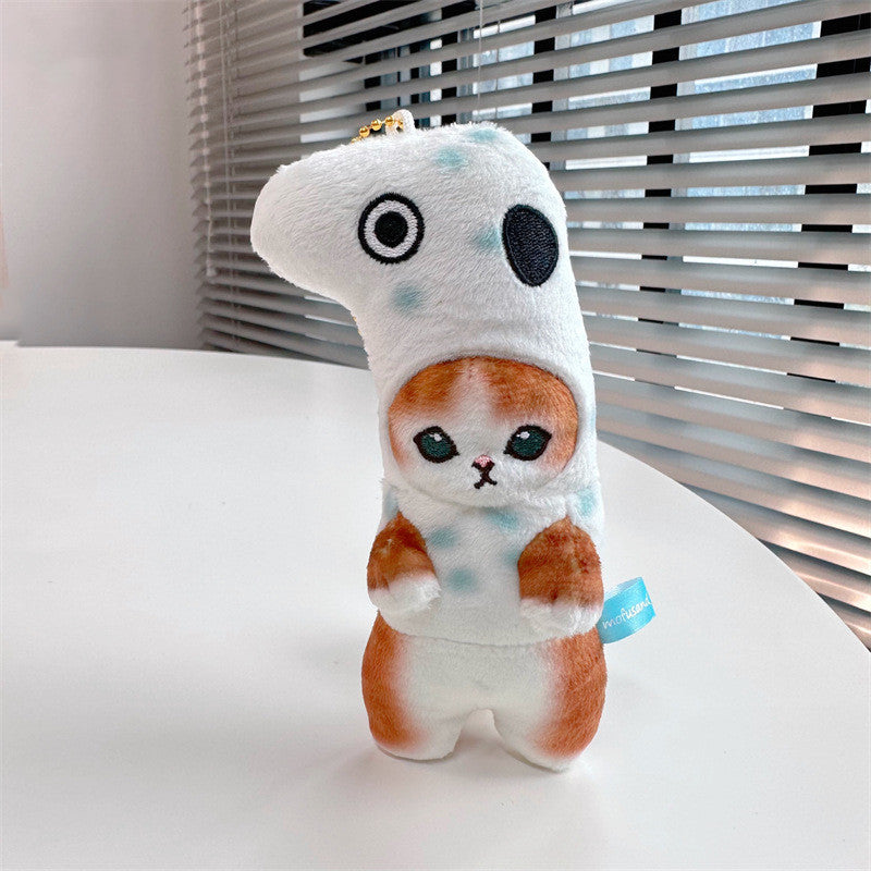 Japanese Popularity Of Cat Plush Doll Pendants