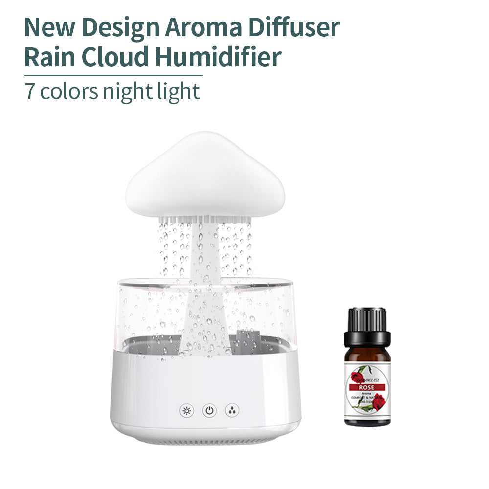 Water Drip Mushroom Rain Cloud Diffuser