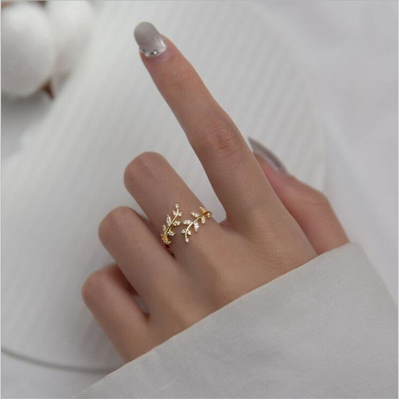 Branch Ring For Woman Fashion Spring Summer Jewellery