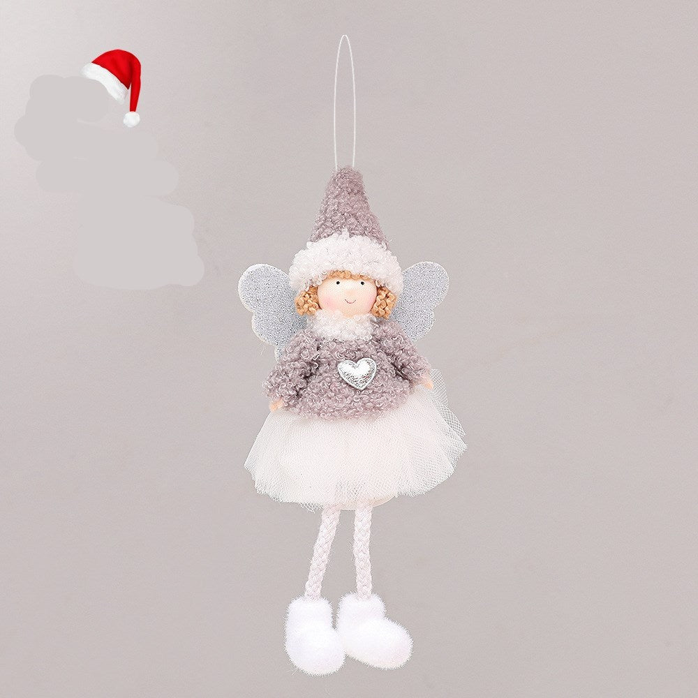 Christmas plush angel decorations