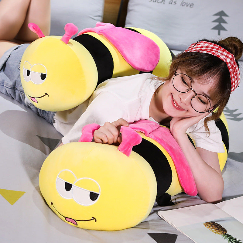 Soft bee plush toy