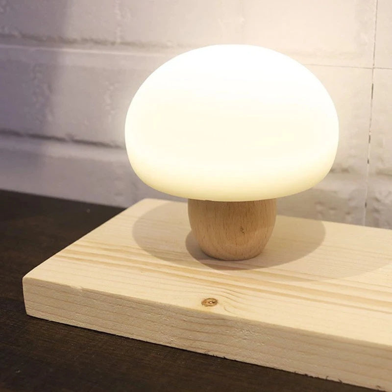 Adjustable Silicone LED Mushroom Night Lamp