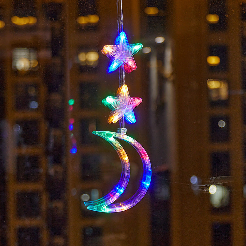 Christmas Atmosphere Layout Sucker Lamp