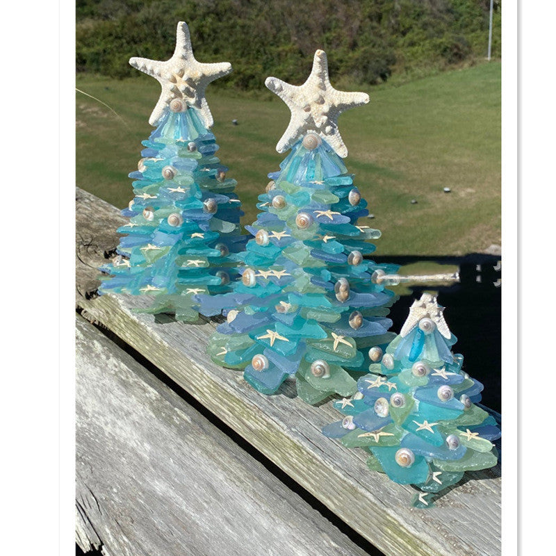 DIY Christmas Decoration Blue Christmas Tree