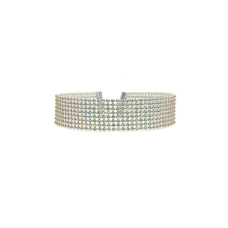 Crystal Rhinestone Choker Necklace for Women