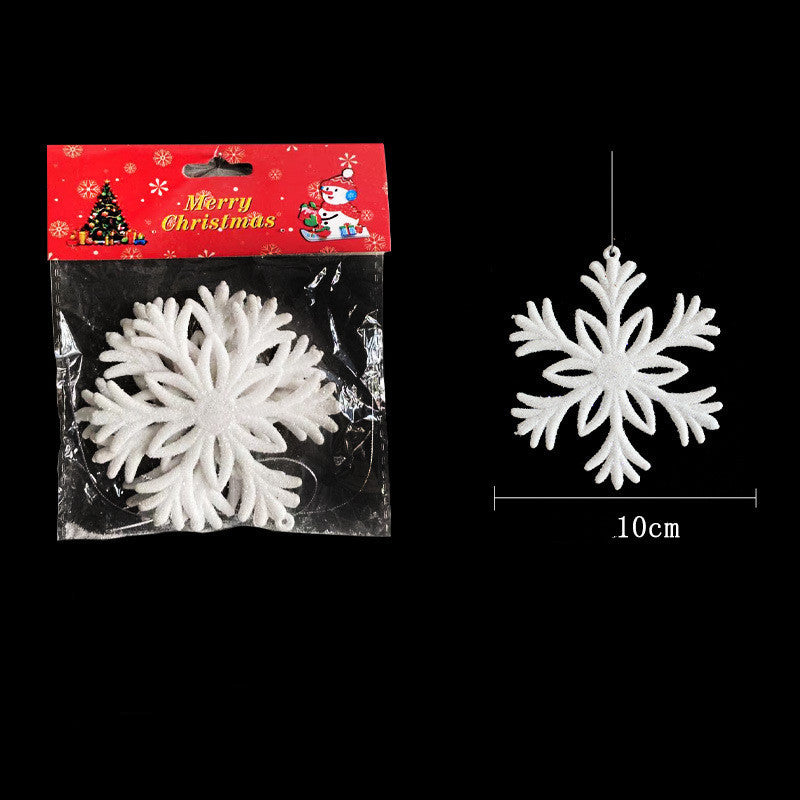 Snowflake String Window Decor