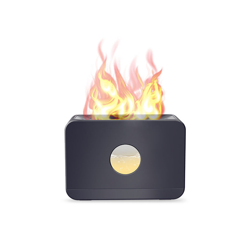 New Two-color Flame Aromatherapy Humidifier