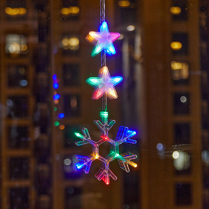 Christmas Atmosphere Layout Sucker Lamp