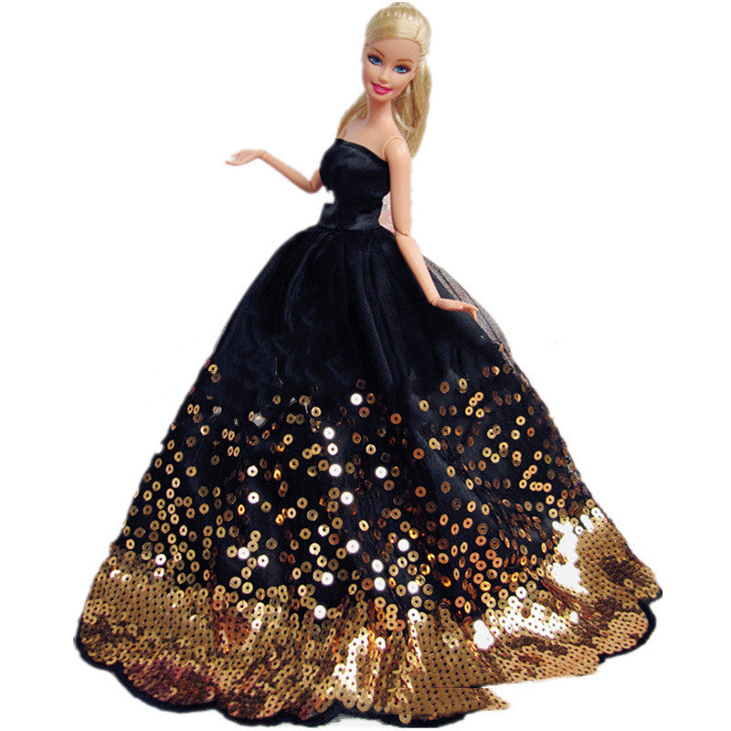 Sequin All Inclusive Doll Wedding Dress