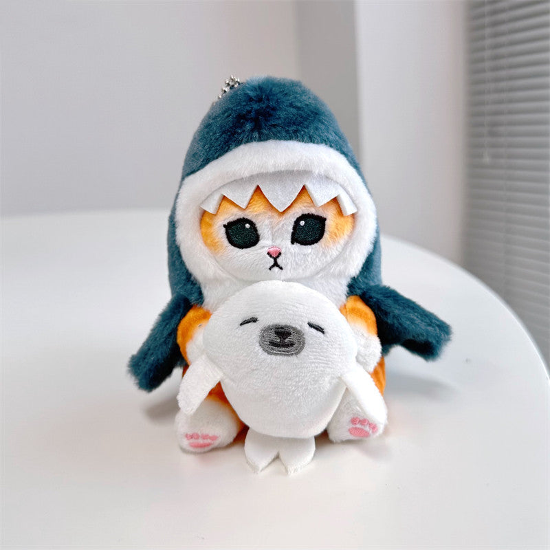 Japanese Popularity Of Cat Plush Doll Pendants