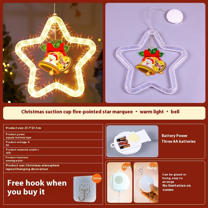 LED Star Christmas Pendant Lights