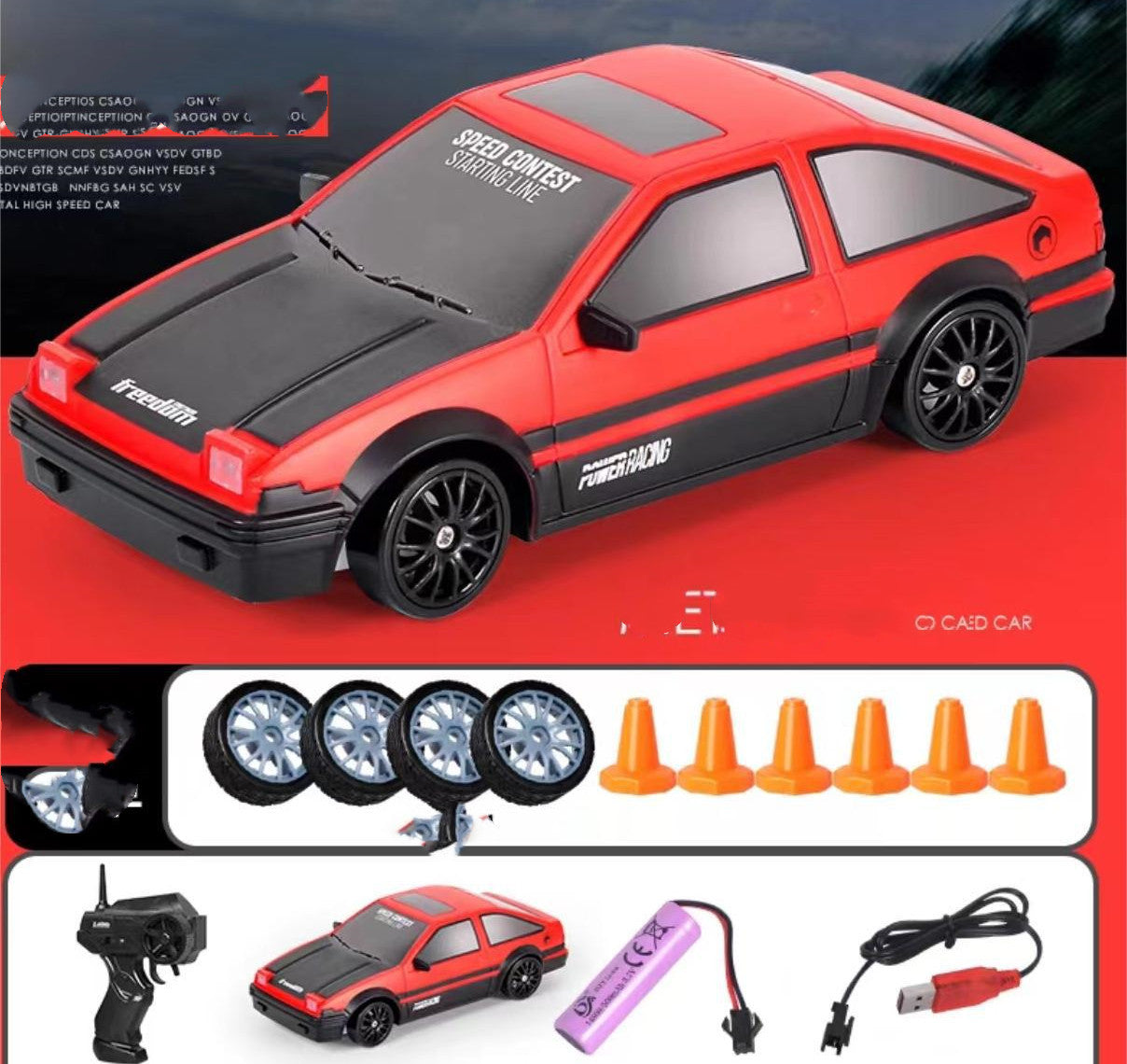 4WD RC Remote Control Drift Car Toy