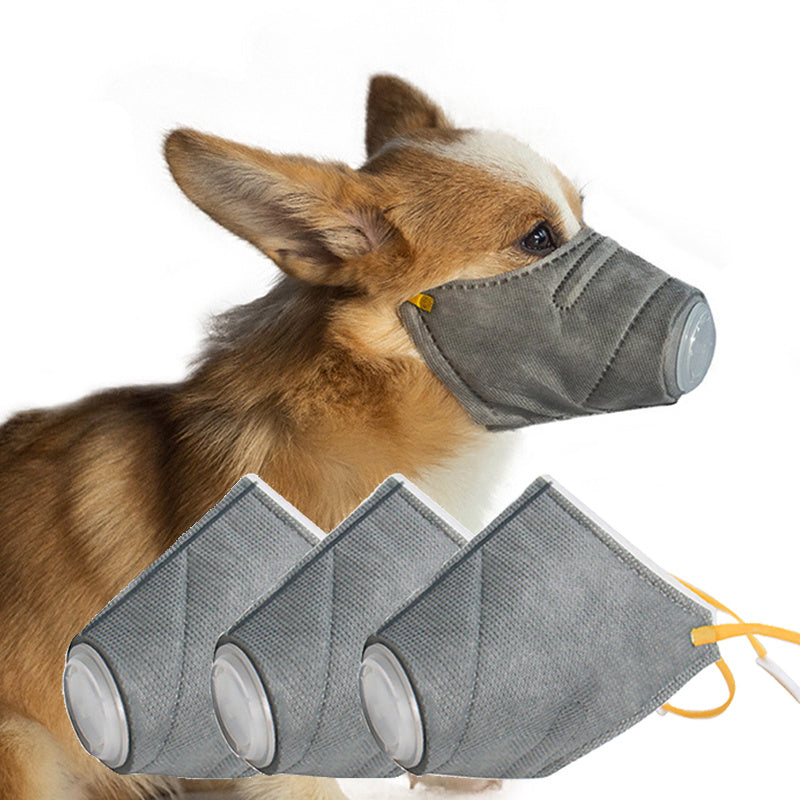 Dogs Anti-fog Haze Cotton Mouth Mask