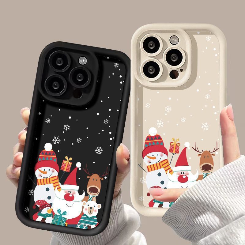Cute Santa Claus Christmas Silicone Case