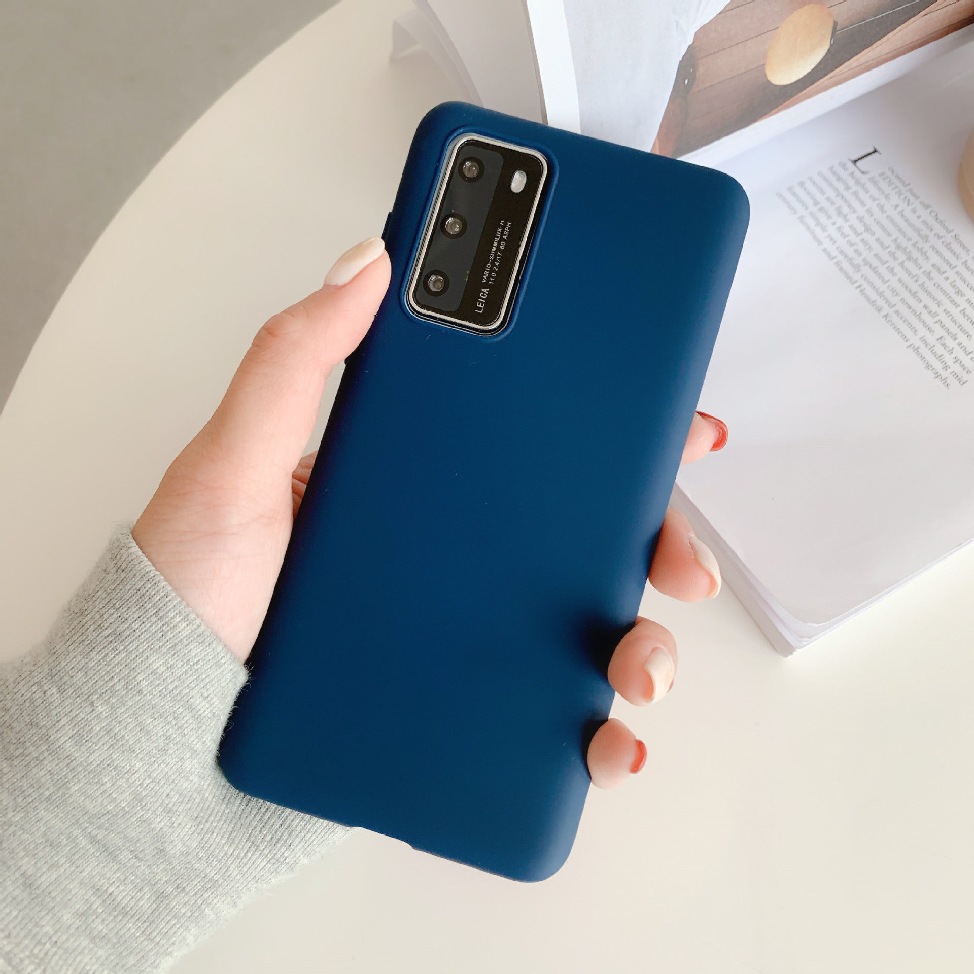 Candy color material solid color tpu all-inclusive shell