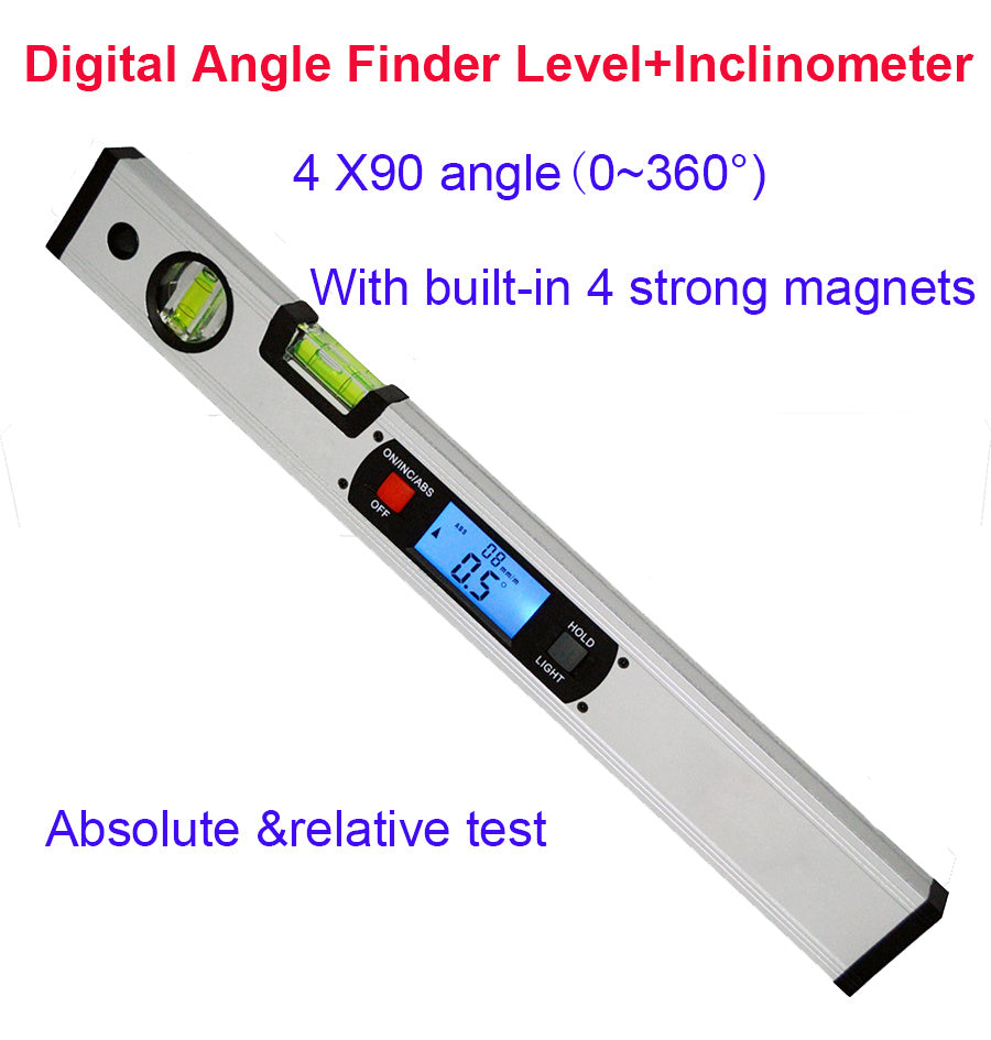 Magnetic angle meter - 400MM angle ruler water.