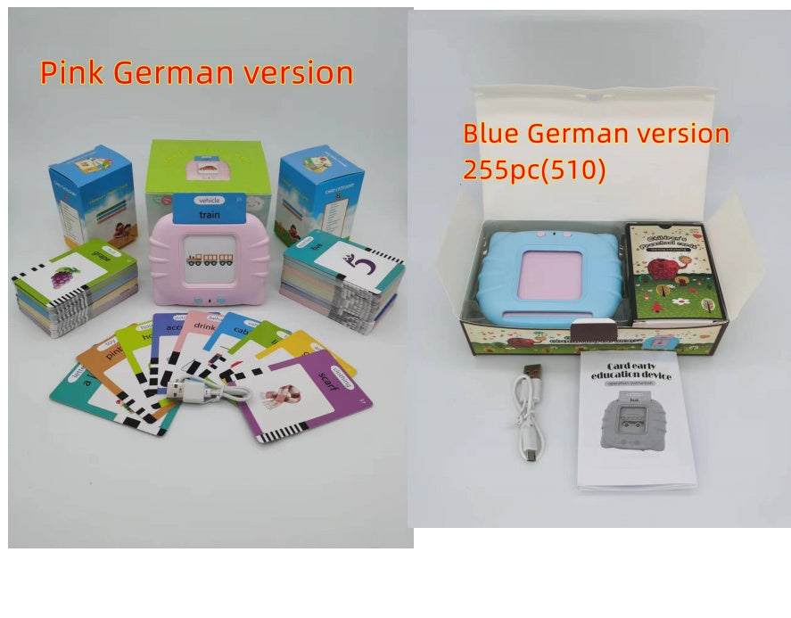 Early Learning English Card Machine – Educational Toy for Kids