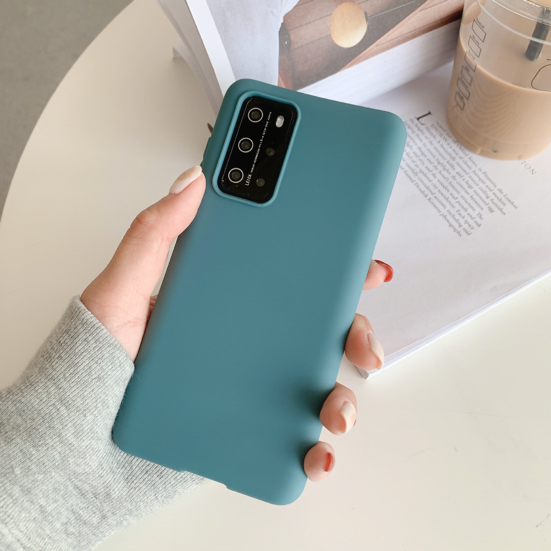Candy color material solid color tpu all-inclusive shell