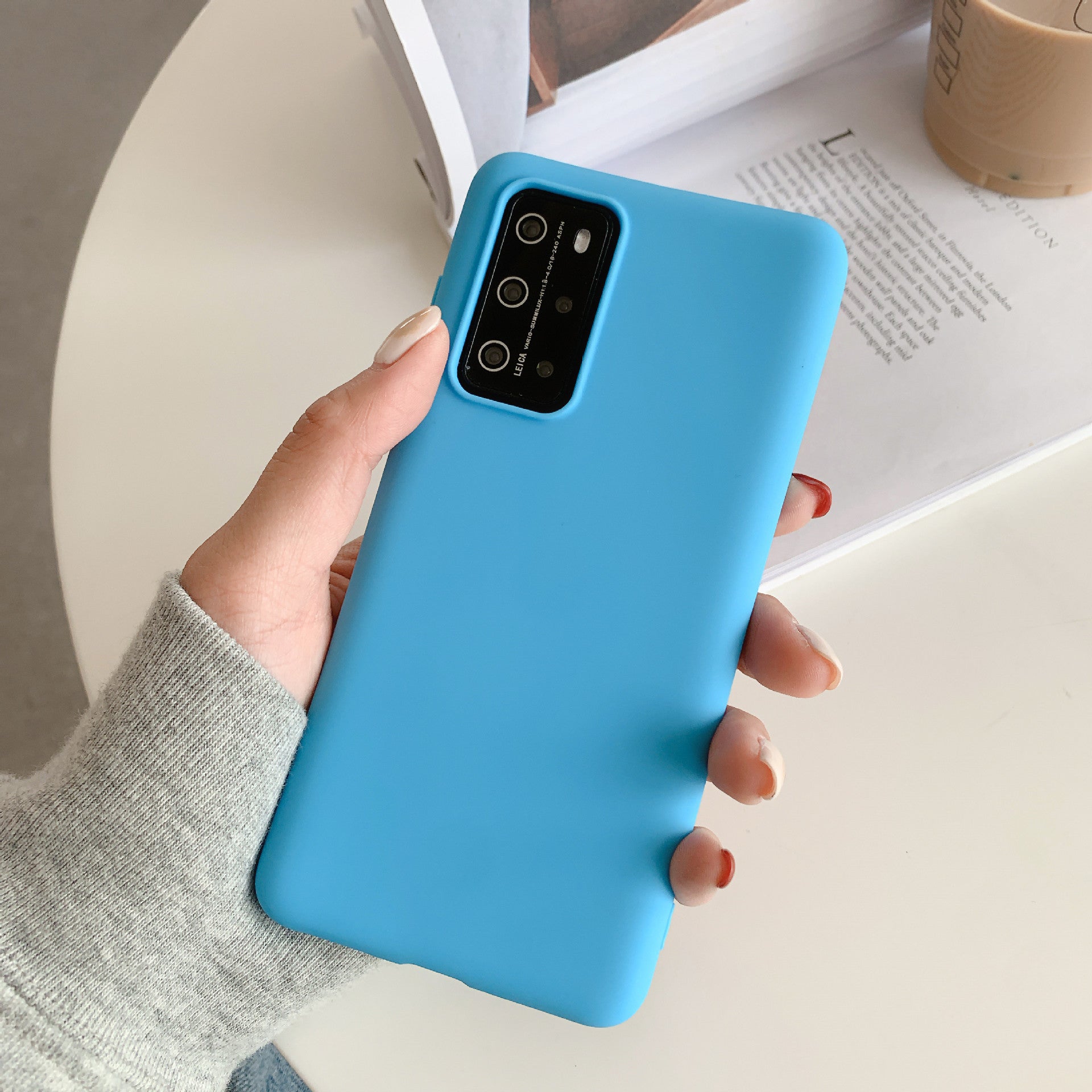 Candy color material solid color tpu all-inclusive shell