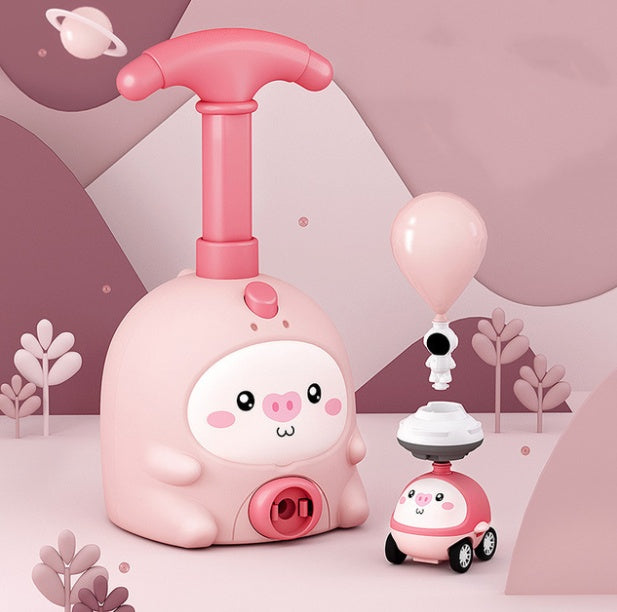 Air Power Balloon Car Launcher – Educational Montessori Toy for Kids