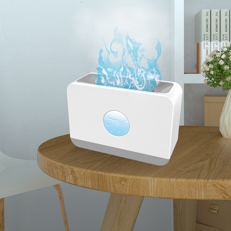 New Two-color Flame Aromatherapy Humidifier