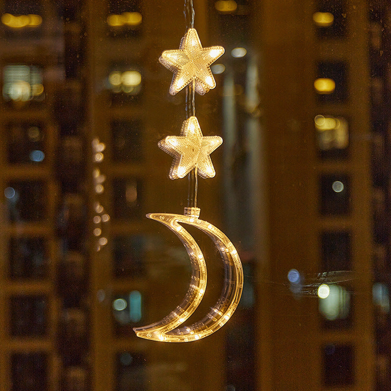 Christmas Atmosphere Layout Sucker Lamp