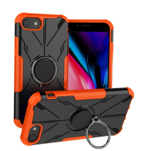 Protective Phone Case with Ring Bracket – Anti-Fall & Durable