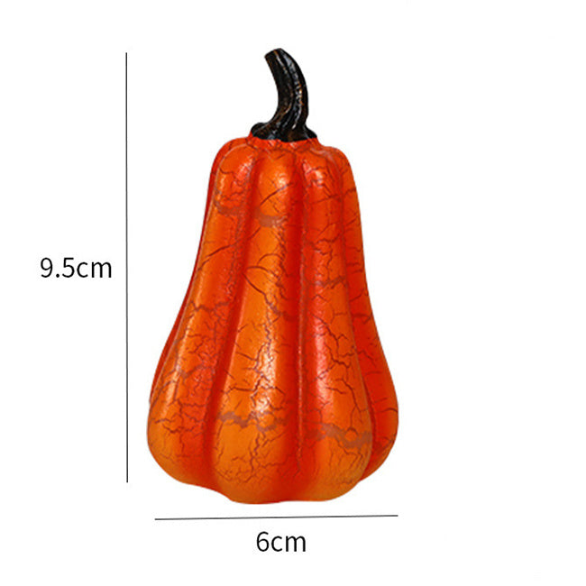 Halloween LED Pumpkin Lantern - Luminous Resin Decoration