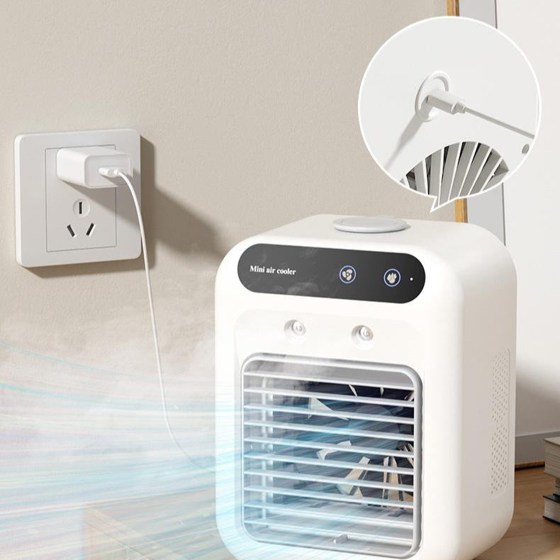Portable Air Cooler & Fan - Water Cooling for Room, Office, & Cars