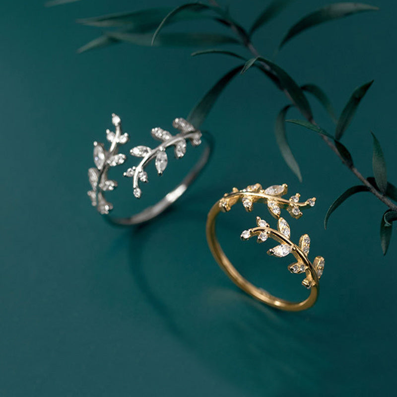 Branch Ring For Woman Fashion Spring Summer Jewellery