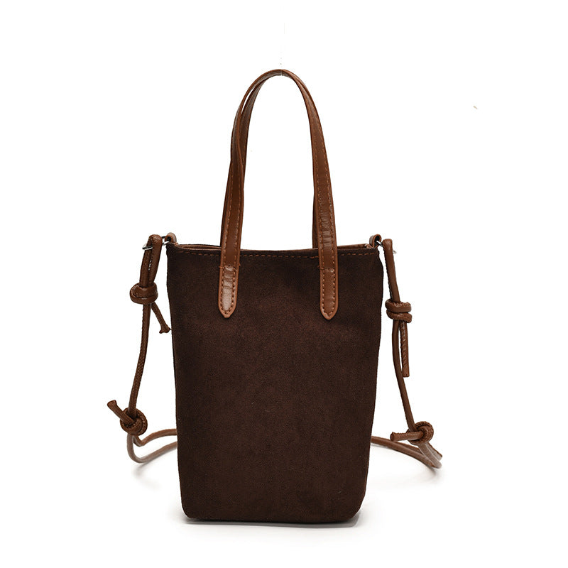 Retro Leopard Suede Cross body Bag